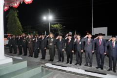 Bupati Hadiri Apel Kehormatan dan  Renungan Suci di TMP Eka Kesuma Bakti Bangkinang